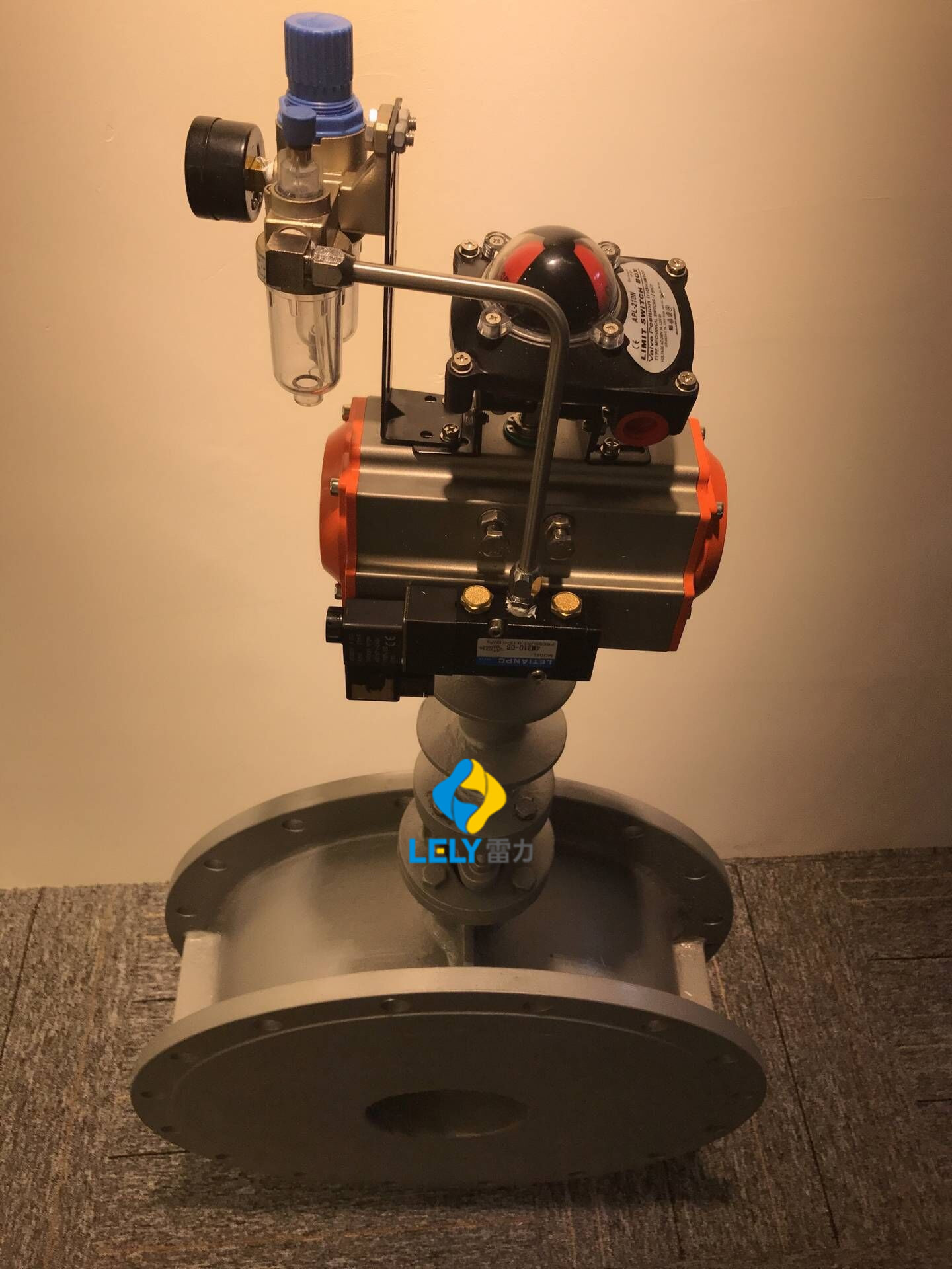 雷力耐高溫1000度蝶閥長(zhǎng)什么樣子？