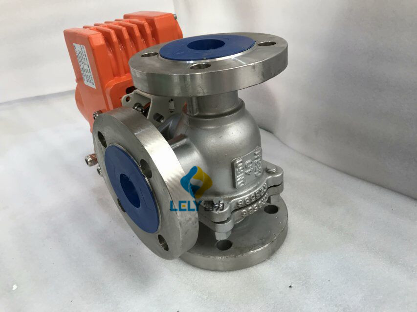 造型精美的電動三通球閥完成 后的執(zhí)行器調(diào)試發(fā)貨啦