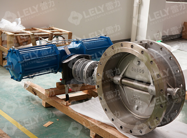 雷力三偏心氣動(dòng)蝶閥應(yīng)用于南亞電子廢氣處理項(xiàng)目