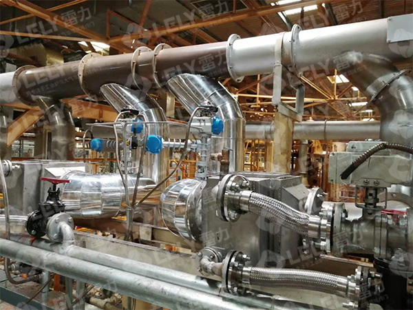 氣動(dòng)高溫蝶閥應(yīng)用于上海大眾余熱回收排煙系統(tǒng)