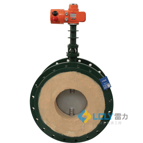 電動高溫蝶閥 雷力高溫蝶閥