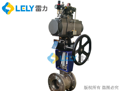 高溫v型球閥|尾氣進口高溫球閥|負極材料高溫球閥